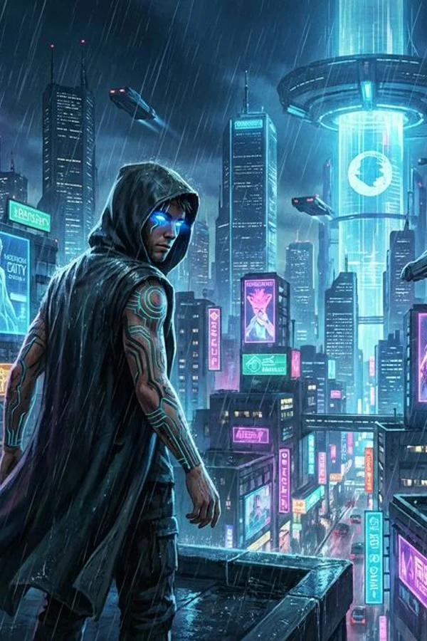 Neon Ascendant - Novel Cover